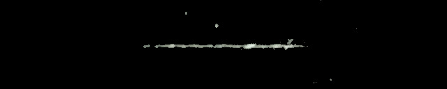 Processed fireball image