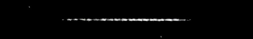 Processed fireball image