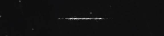 Unprocessed fireball image
