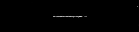Processed fireball image