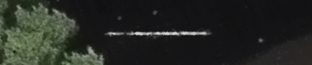 Unprocessed fireball image