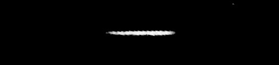 Processed fireball image