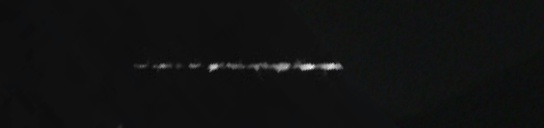 Unprocessed fireball image