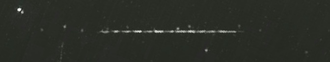 Unprocessed fireball image