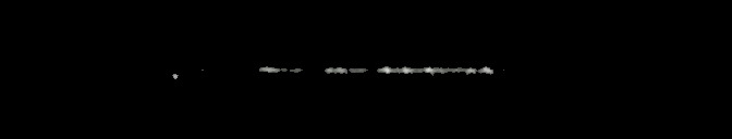 Processed fireball image