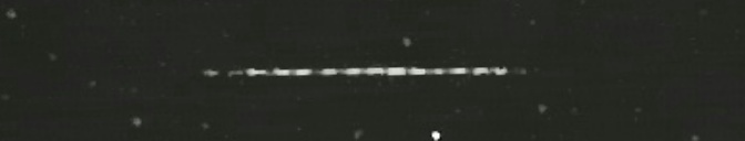 Unprocessed fireball image