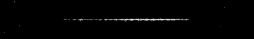 Processed fireball image