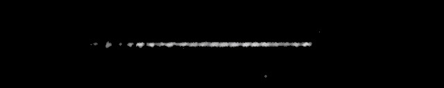 Processed fireball image