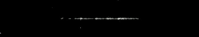 Processed fireball image