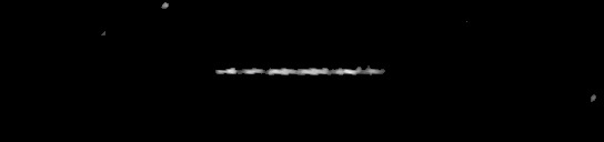 Processed fireball image