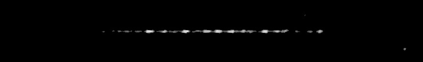Processed fireball image
