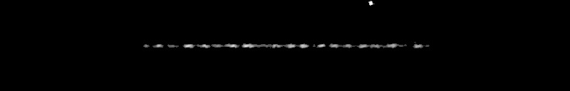 Processed fireball image