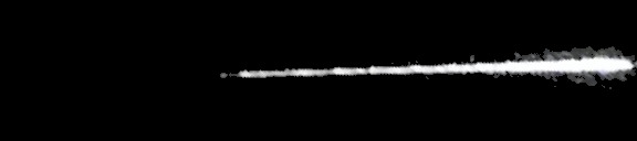 Processed fireball image