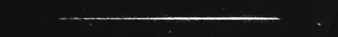 Unprocessed fireball image
