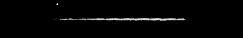 Processed fireball image