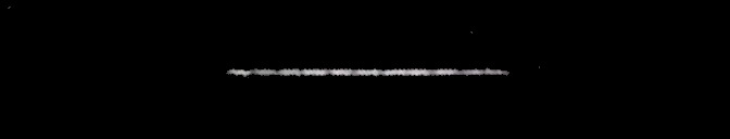 Processed fireball image