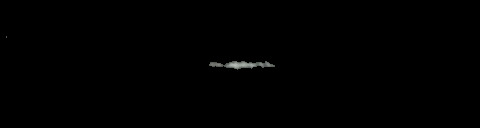 Processed fireball image