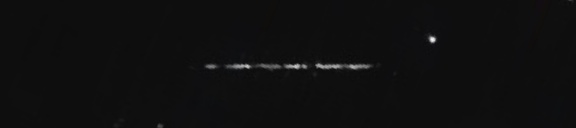 Unprocessed fireball image