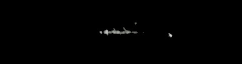 Processed fireball image