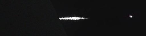 Unprocessed fireball image