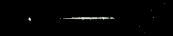 Processed fireball image