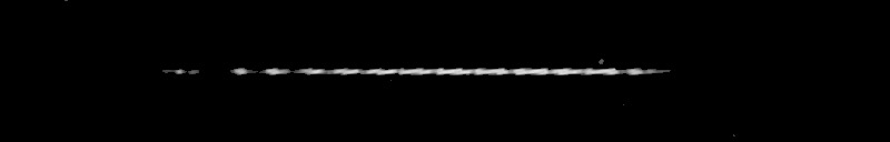 Processed fireball image