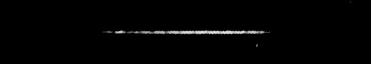 Processed fireball image