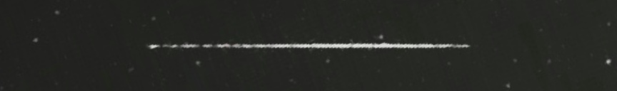 Unprocessed fireball image