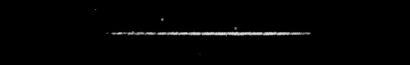 Processed fireball image