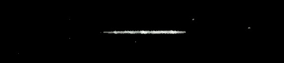 Processed fireball image