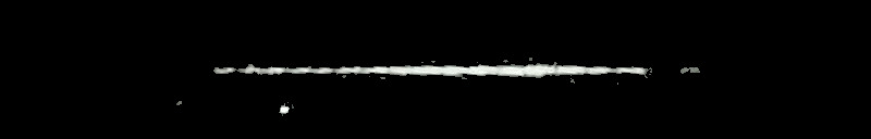 Processed fireball image