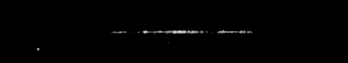 Processed fireball image
