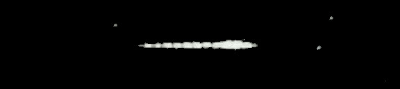 Processed fireball image
