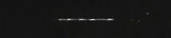 Unprocessed fireball image