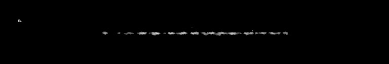 Processed fireball image