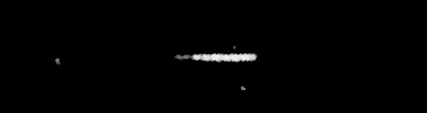 Processed fireball image