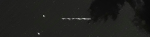 Unprocessed fireball image