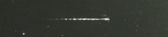 Unprocessed fireball image