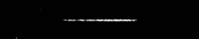 Processed fireball image