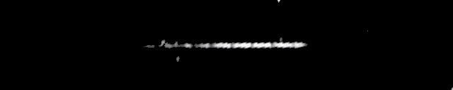Processed fireball image