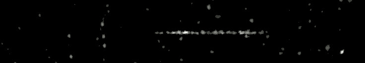 Processed fireball image