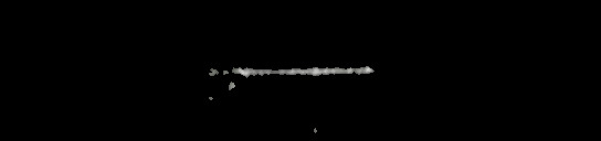 Processed fireball image