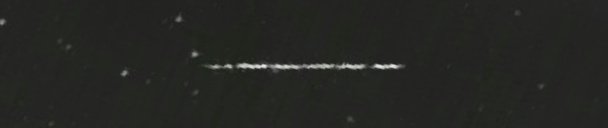 Unprocessed fireball image