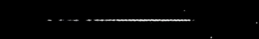 Processed fireball image