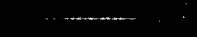Processed fireball image