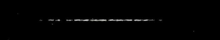 Processed fireball image