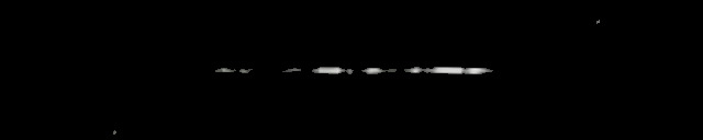 Processed fireball image