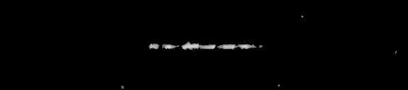 Processed fireball image