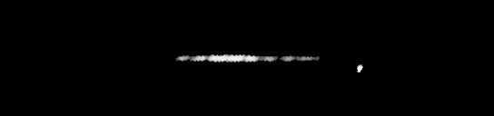 Processed fireball image