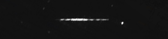 Unprocessed fireball image